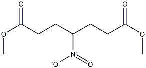 dimethyl 4-nitroheptanedioate Struktur