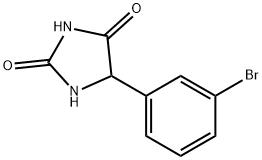 5-(3-bromophenyl)imidazolidine-2,4-dione Struktur