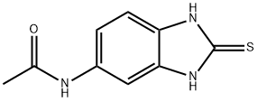 N-(2-Mercapto-1H-benzoimidazol-5-yl)-acetamide Struktur