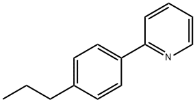 2-(4-PROPYLPHENYL)PYRIDINE Struktur