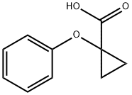 1-Phenoxy-cyclopropanecarboxylic acid Struktur