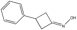 3-phenylcyclobutanone oxime Struktur