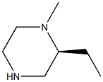 (2S)-2-ethyl-1-methylpiperazine Struktur