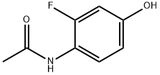 Acetamide,N-(2-fluoro-4-hydroxyphenyl)- Struktur