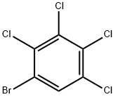 Benzene, 1-bromo-2,3,4,5-tetrachloro- Struktur