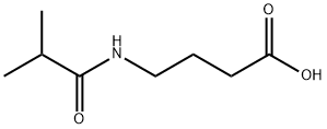 4-isobutyramidobutanoic acid Struktur