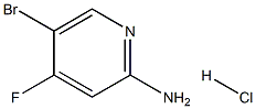 5-Bromo-4-fluoropyridin-2-amine hydrochloride Struktur