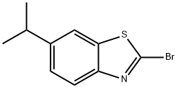 2-Bromo-6-isopropyl-benzothiazole Struktur