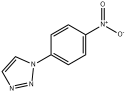 1H-1,2,3-Triazole, 1-(4-nitrophenyl)- Struktur