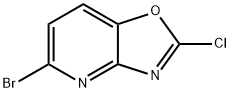 5-BROMO-2-CHLOROOXAZOLO[4,5-B]PYRIDINE, 1211533-63-9, 結(jié)構式