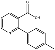 2-(p-tolyl)nicotinic acid Struktur