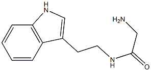 2-amino-N-[2-(1H-indol-3-yl)ethyl]acetamide Struktur