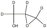 dideuterio-(2,3,3-trideuteriooxiran-2-yl)methanol Struktur