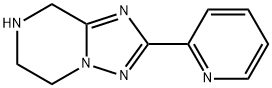 5,6,7,8-tetrahydro-2-(pyridin-2-yl)-[1,2,4]triazolo[1,5-a]pyrazine Struktur