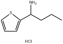 [1-(2-thienyl)butyl]amine hydrochloride Struktur