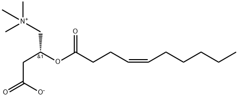 4-cis-Decenoylcarnitine Struktur