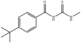 4-tert-butyl-N-(methylcarbamothioyl)benzamide Structure