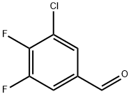 3-CHLORO-4,5-DIFLUOROBENZALDEHYDE Struktur