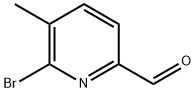 6-BROMO-5-METHYLPICOLINALDEHYDE Struktur