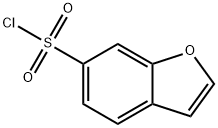 BENZOFURAN-6-SULFONYL CHLORIDE Struktur