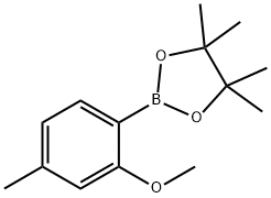 2-Methoxy-4-methylphenylboronic acid pinacol ester Struktur