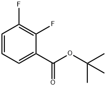 tert-Butyl 2,3-difluorobenzoate Struktur