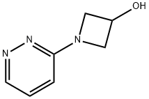 1-(pyridazin-3-yl)azetidin-3-ol Struktur