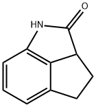 3,4-Dihydro-1H-cyclopenta[cd]indol-2(2aH)-one Struktur