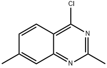 4-Chloro-2,7-dimethylquinazoline Struktur