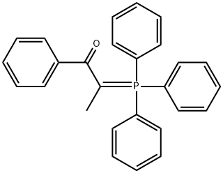 1-Propanone, 1-phenyl-2-(triphenylphosphoranylidene)- Struktur