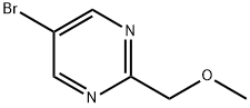 5-bromo-2-(methoxymethyl)pyrimidine Struktur