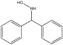 Benzenemethanamine, N-hydroxy-a-phenyl- Struktur