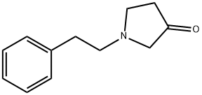 1-(2-phenylethyl)pyrrolidin-3-one Struktur