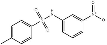 Benzenesulfonamide,4-methyl-N-(3-nitrophenyl)- Struktur