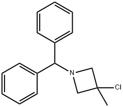 1-BENZHYDRYL-3-CHLORO-3-METHYLAZETIDINE Struktur