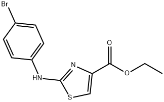 Ethyl 4-((4-bromophenyl)amino)-3,5-thiazolecarboxylate, 97% Struktur