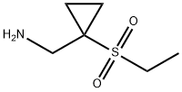 (1-ethylsulfonylcyclopropyl)methanamine Struktur