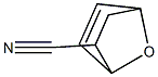 7-Oxabicyclo[2.2.1]hept-5-ene-2-carbonitrile, exo- Struktur