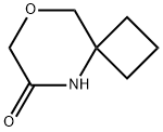 8-oxa-5-azaspiro[3.5]nonan-6-one Struktur