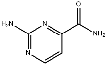 2-Aminopyrimidine-4-carboxamide Struktur