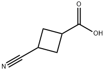 3-CYANOCYCLOBUTANECARBOXYLIC ACID Struktur