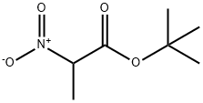 Propanoic acid, 2-nitro-, 1,1-dimethylethyl ester Struktur