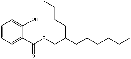 Benzoic acid, 2-hydroxy-, 2-butyloctyl ester Structure