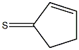 cyclopent-2-ene-1-thione Struktur