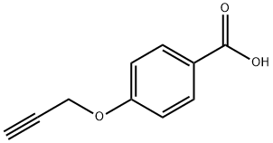 Benzoic acid, 4-(2-propynyloxy)- Struktur