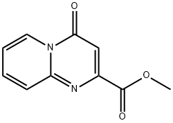 METHYL 4-OXO-4H-PYRIDO[1,2-A]PYRIMIDINE-2-CARBOXYLATE Struktur