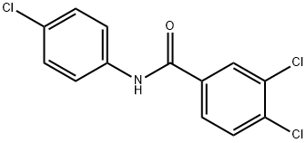 Benzamide,3,4-dichloro-N-(4-chlorophenyl)- Structure