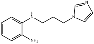 N1-[3-(1H-imidazol-1-yl)propyl]benzene-1,2-diamine Struktur