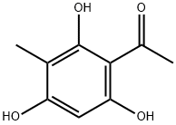 Ethanone, 1-(2,4,6-trihydroxy-3-methylphenyl)- Struktur