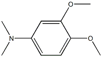 Benzenamine, 3,4-dimethoxy-N,N-dimethyl- Struktur